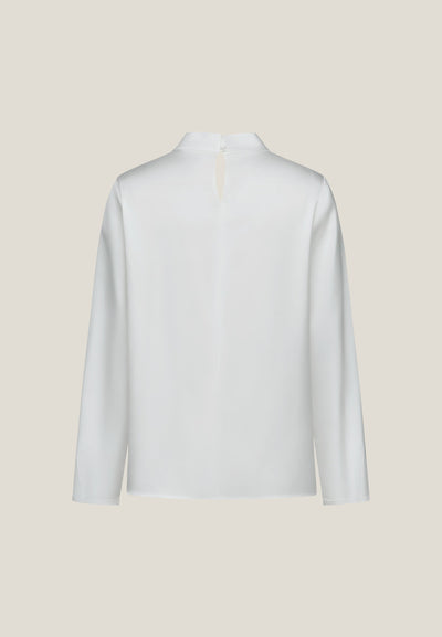 เสื้อเบลาส์แขนยาวสำหรับผู้หญิง Regular Fit