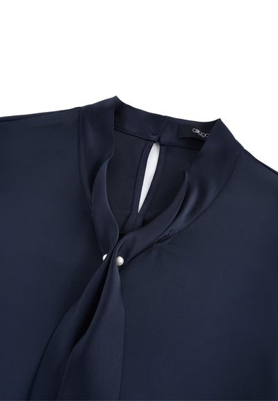 เสื้อเบลาส์แขนยาวสำหรับผู้หญิง Regular Fit