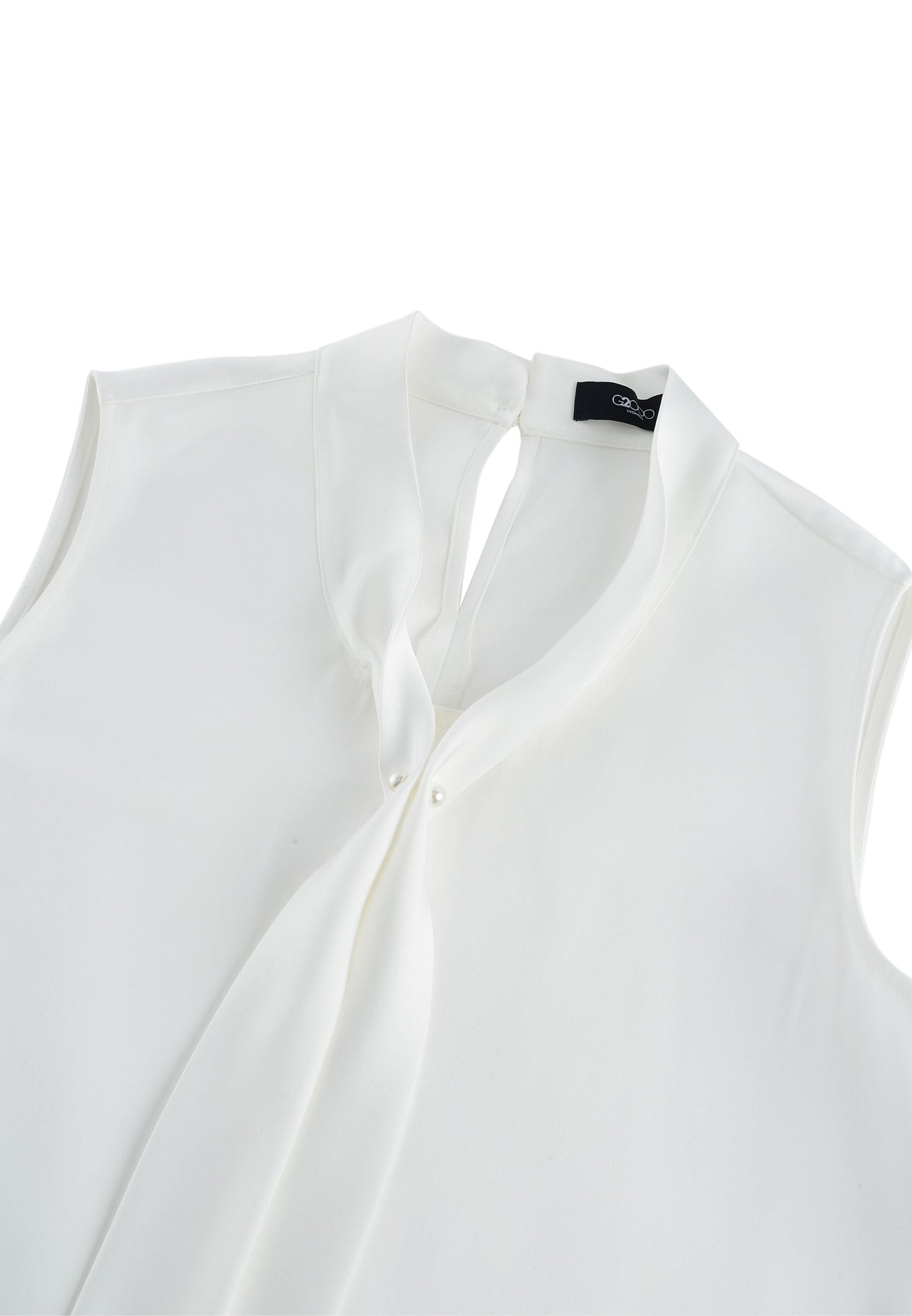 เสื้อเบลาส์แขนสั้นสำหรับผู้หญิง Regular Fit