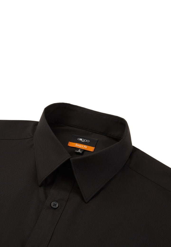 Cvc Spandex Dress Shirt Men Smart Fit - Black – G2000 Thailand