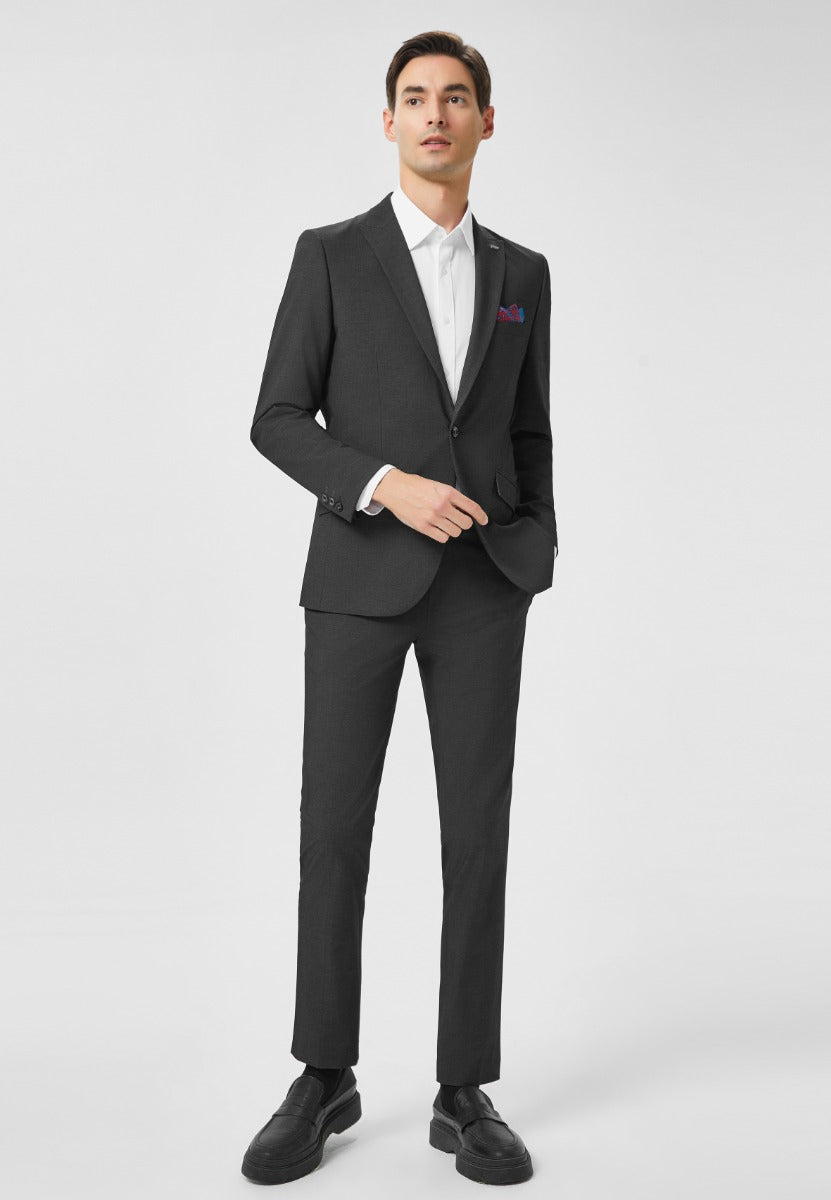 Fletcher 3M Twill Suit Blazer Men Slim Fit - Grey