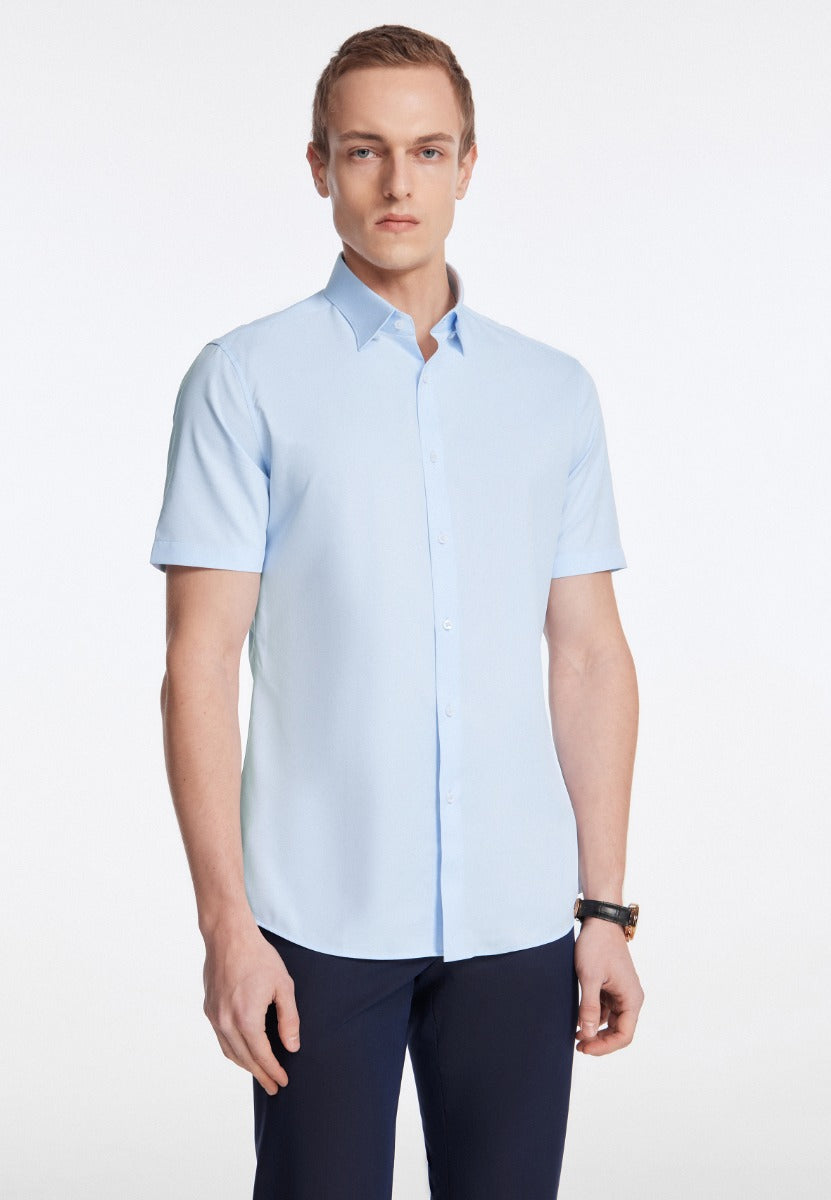 Dryden - Dry & Sweatwicking Non-Iron Formal Shirt Men Smart Fit - Blue
