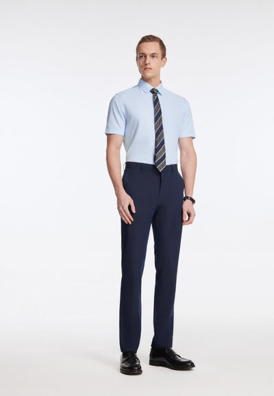 Dryden - Dry & Sweatwicking Non-Iron Formal Shirt Men Smart Fit - Blue
