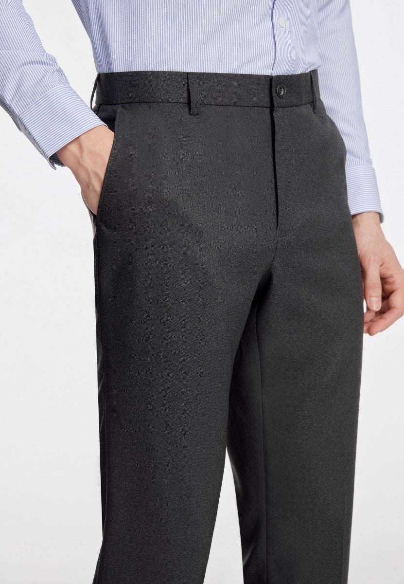 Telford Twill Suit Pants Men Slim Fit - Dark Grey