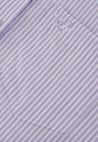 Women Easy Care Shirt Slim Fit - Purple